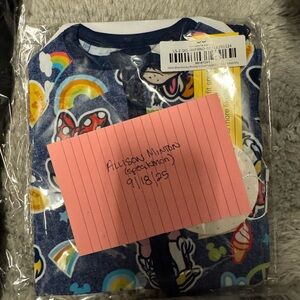 Little Sleepies Blue Disney Pajama Set